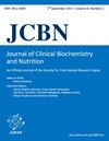 JOURNAL OF CLINICAL BIOCHEMISTRY AND NUTRITION杂志封面